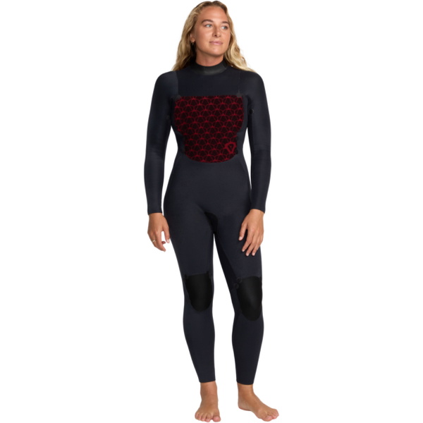 2026 Roxy Womens Prologue+ 3/2mm Back Zip Wetsuit 26BW213514 - Black